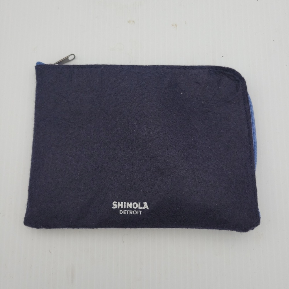 SHINOLA x American Airlines Business Class Navy Amenity Bag Empty